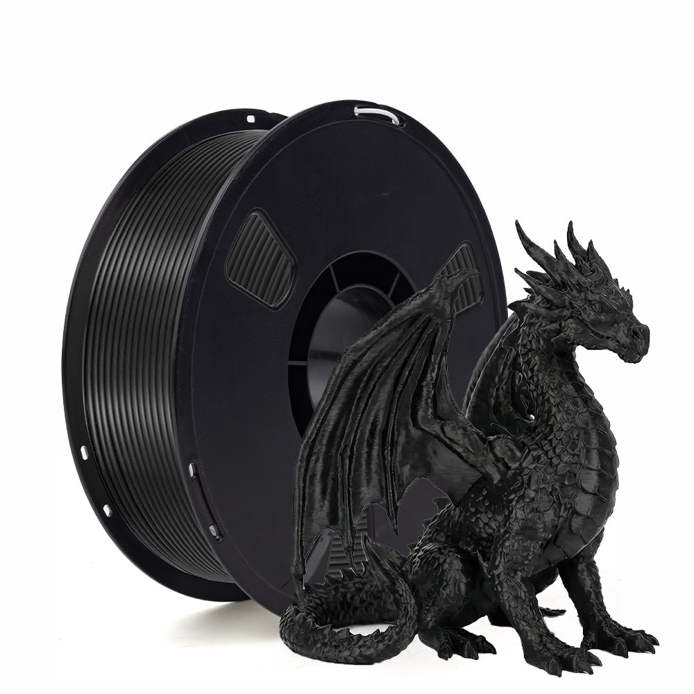 Precision Polymers PETG Filament 1.75mm 1kg — Black